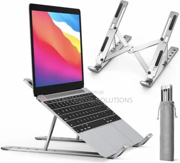 Laptop Stand – Foldable, Non-Fan Base for Comfortable Typing - main view