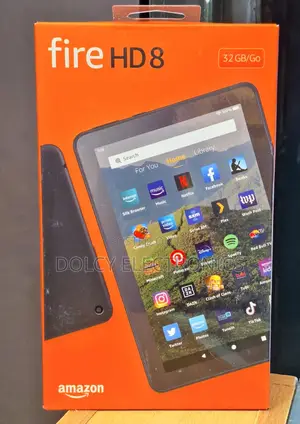 New Amazon Fire HD 8 32 GB Black