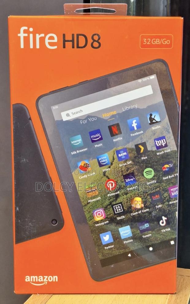 New Amazon Fire HD 8 32 GB Black - thumbnail 3