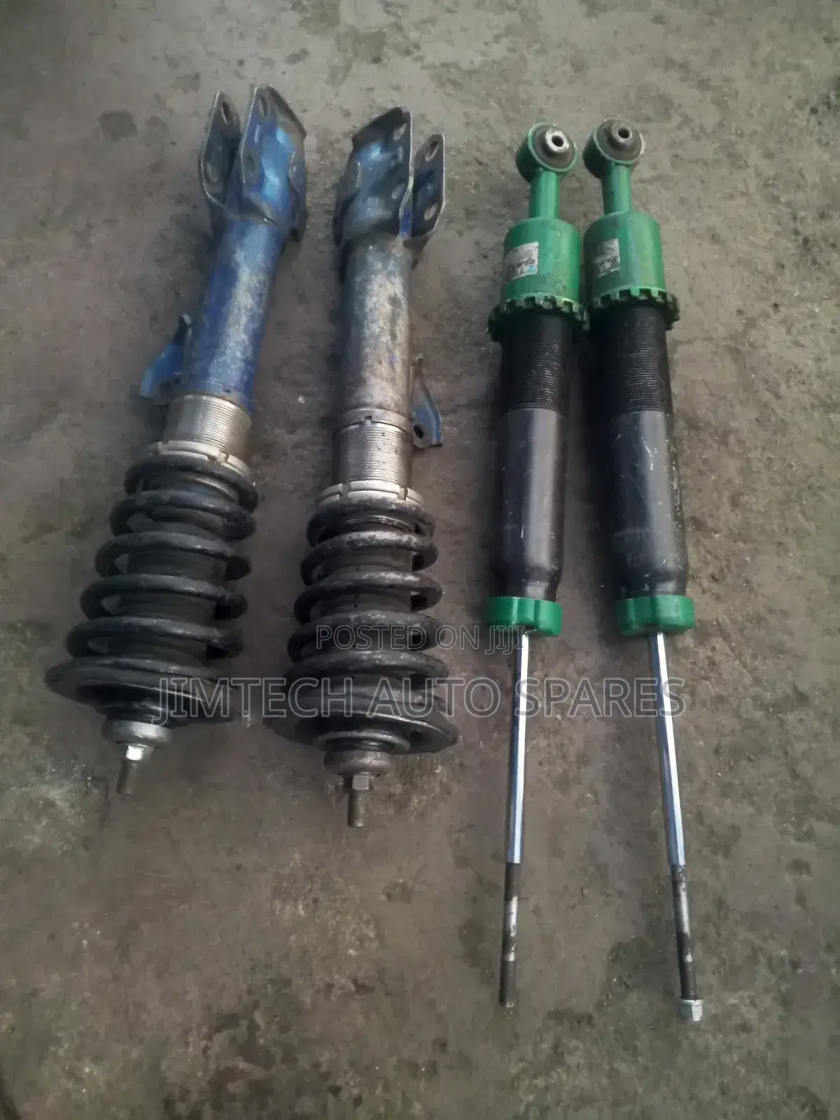 Toyota Fielder New Model Front and Rear Coilovers