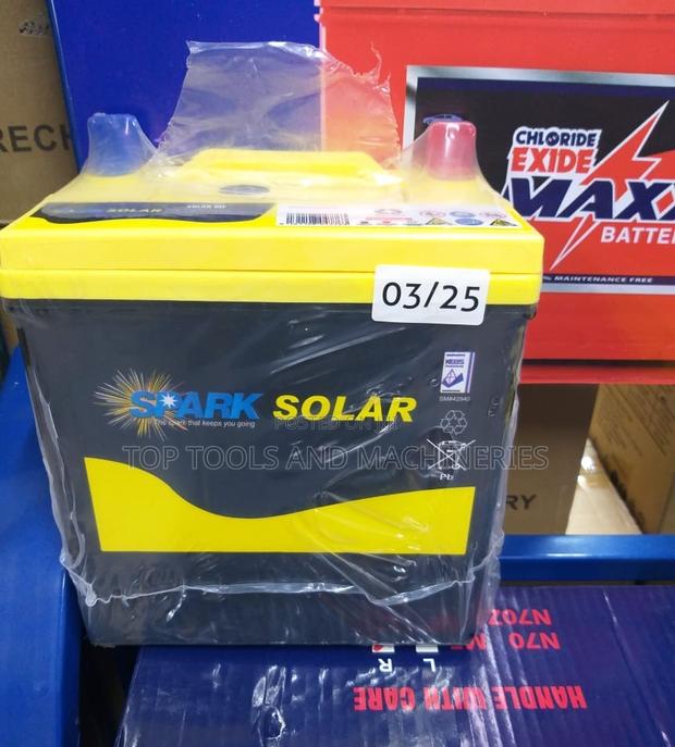 12v 50 Ah Spark Solar Maintenance Free Battery