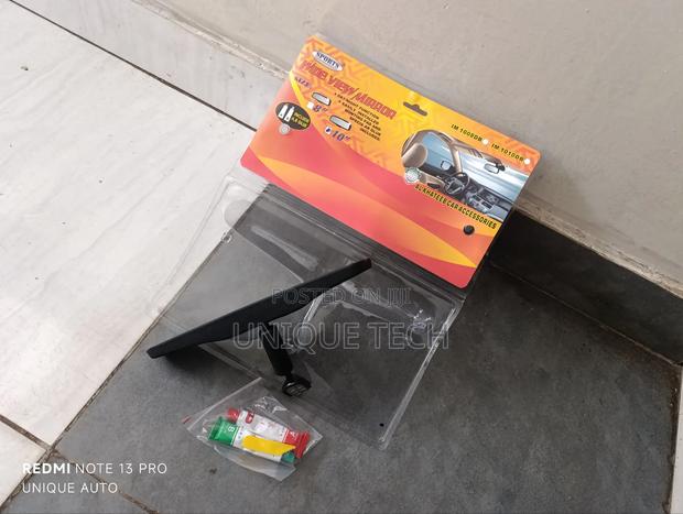 10" Wide Rearview Mirror – Fits Most Cars