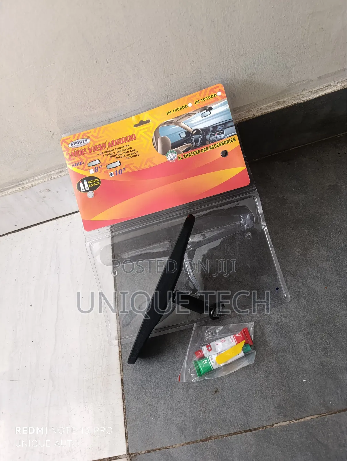 10-Inch Rearview Mirror – Clear, Wide, and Strong