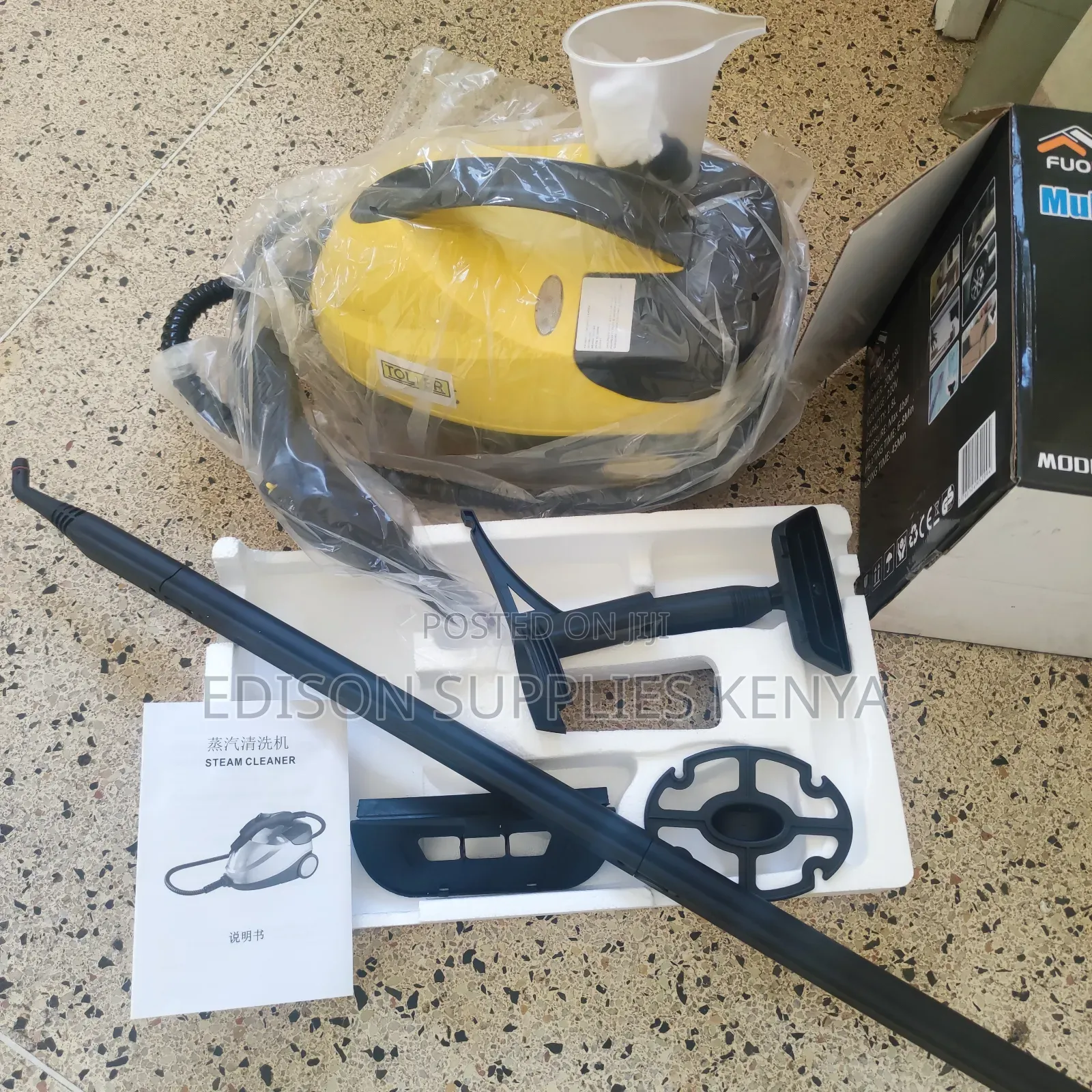 Steam Cleaner 2000w High Pressure Steam Wash Machine