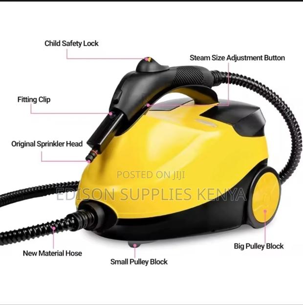 Steam Cleaner 2000w High Pressure Steam Wash Machine - thumbnail 2