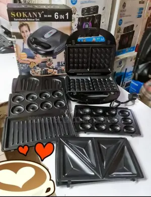 Sokany 6in1 Sandwich Maker