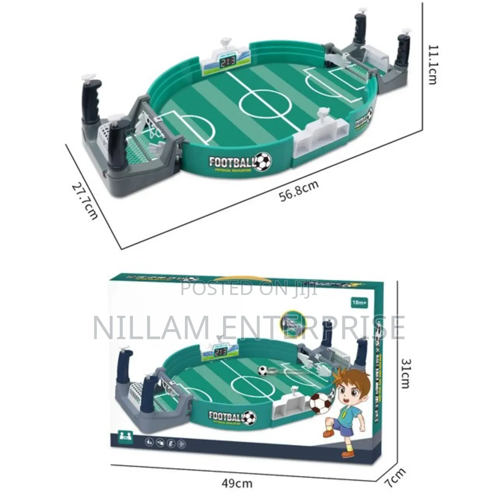 Mini Tabletop Soccer Game Kit