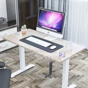 Office Desk ; Adjustable Height Electric Stand Table