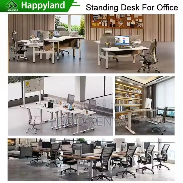 Office Desk ; Adjustable Height Electric Stand Table