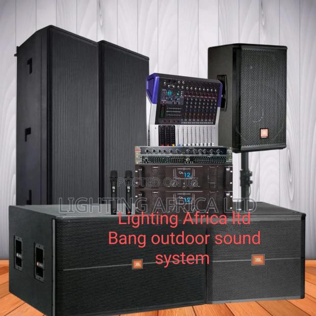 Powerful Outdoor Sound System Complete