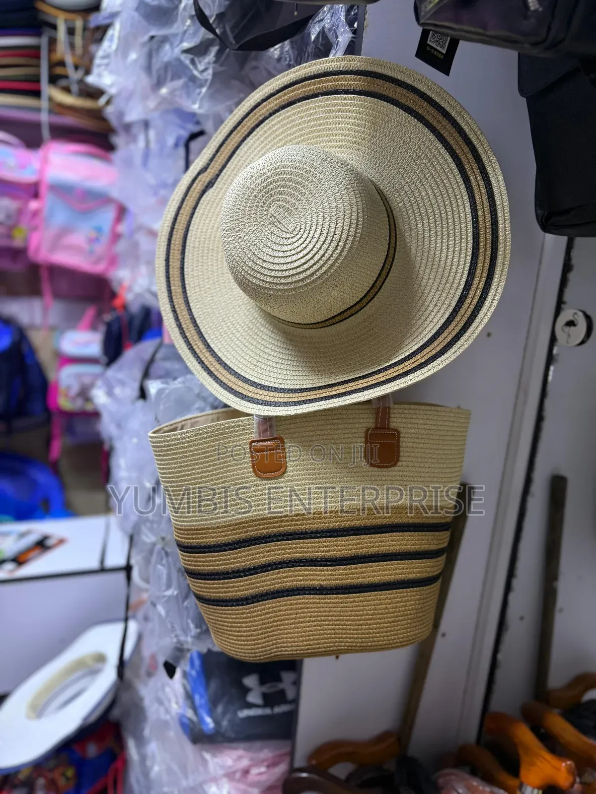 Women's/Ladies Summer  Bags Matchy Hat at 2000