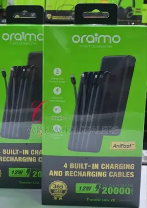 Oraimo Traveler Link 20 20000mah 12w Power Bank