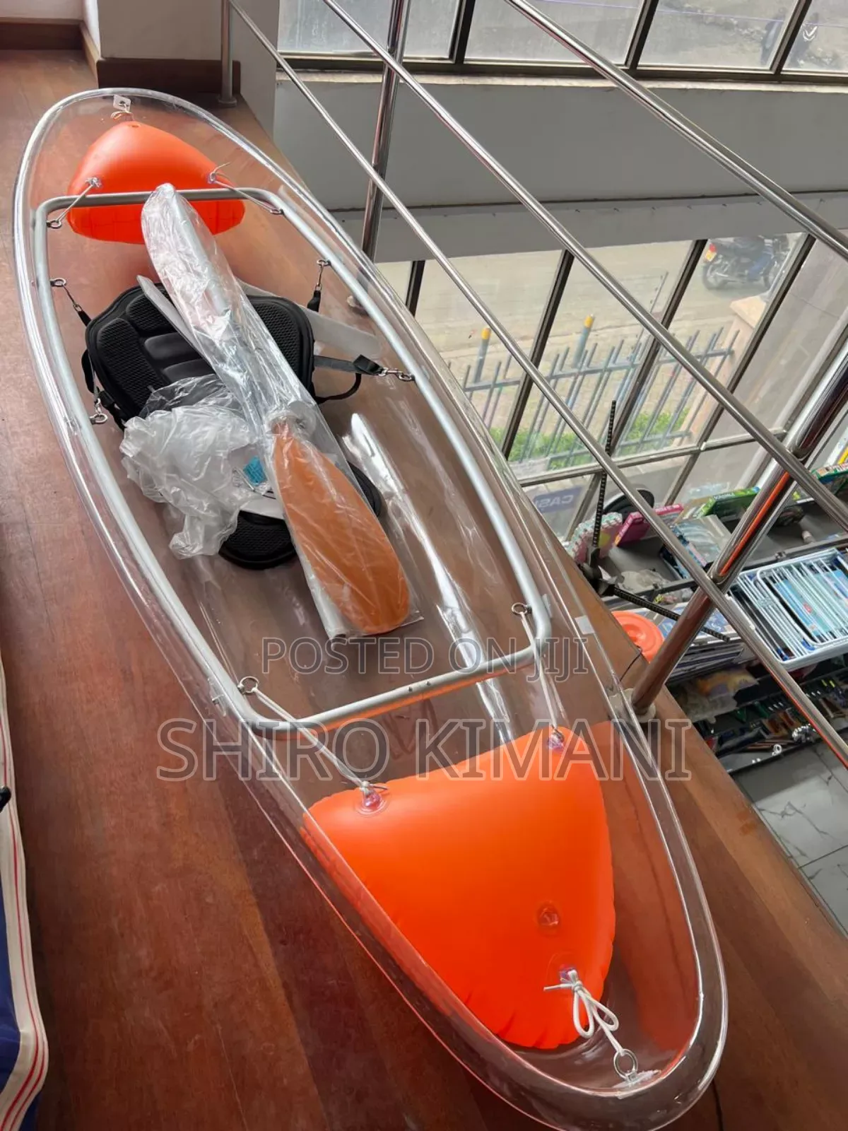 See Through Kayak - Explore Underwater