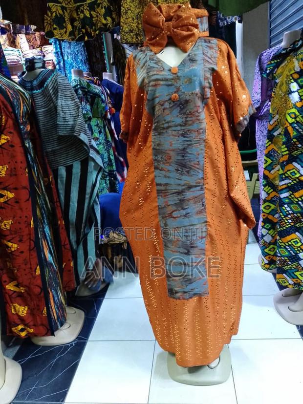 Fabric Kitenge Dress Free Sizes