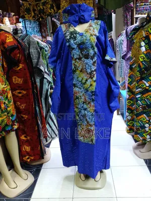 Fabric Kitenge Dress Free Sizes