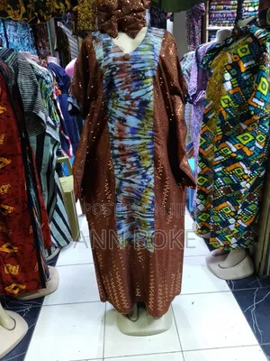 Fabric Kitenge Dress Free Sizes