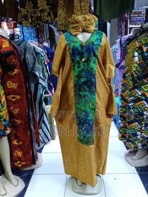 Fabric Kitenge Dress Free Sizes