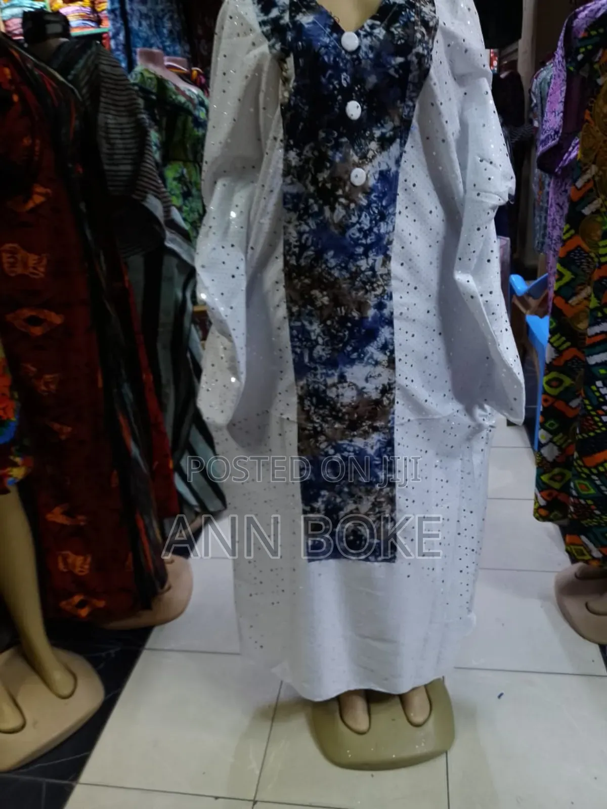 Fabric Kitenge Dress Free Sizes
