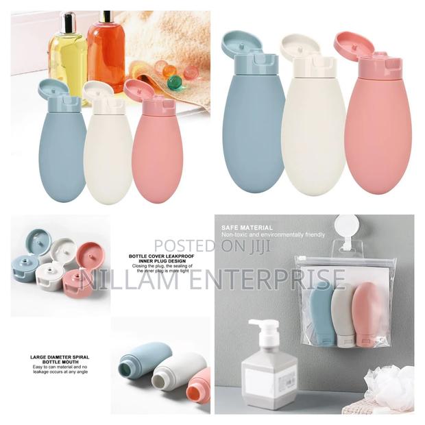 Travel Refill Lotion,Shampoo Bottle 60ml 3pc - main view
