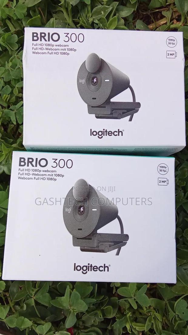 Logitech Brio 300 High Resolution Webcam - thumbnail 2