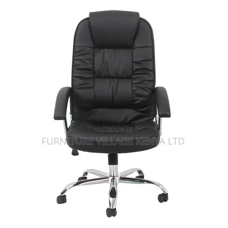 Office Chair:Leather Conference Room Boss Office Fixed Seat