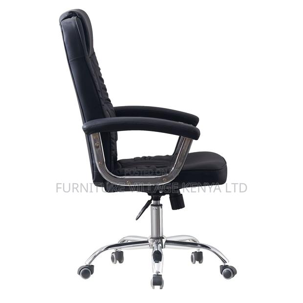 Office Chair:Leather Conference Room Boss Office Fixed Seat - thumbnail 6