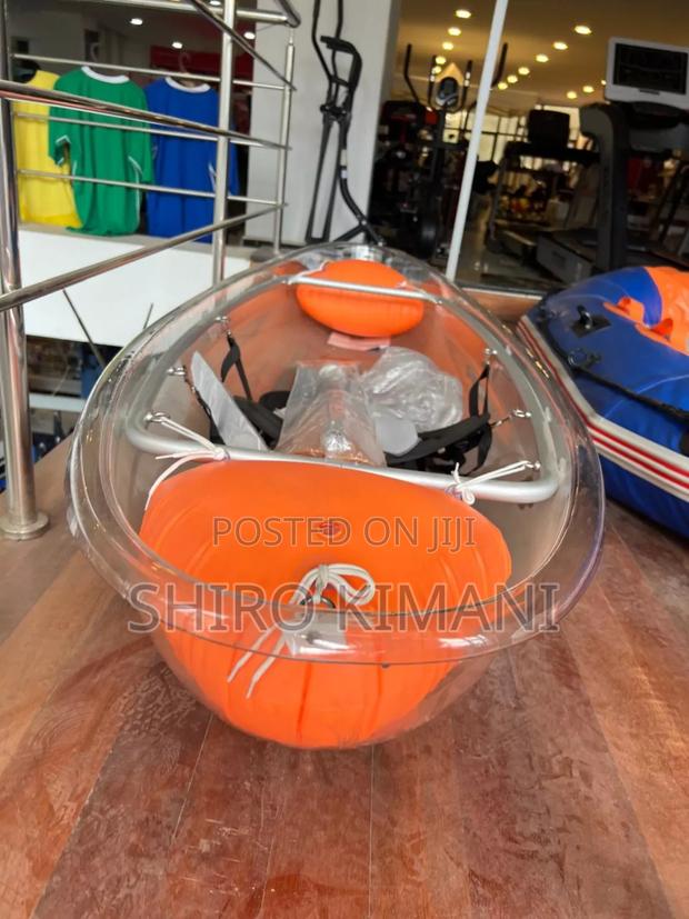 Single Seat Clear Kayak+ Paddles - thumbnail 3