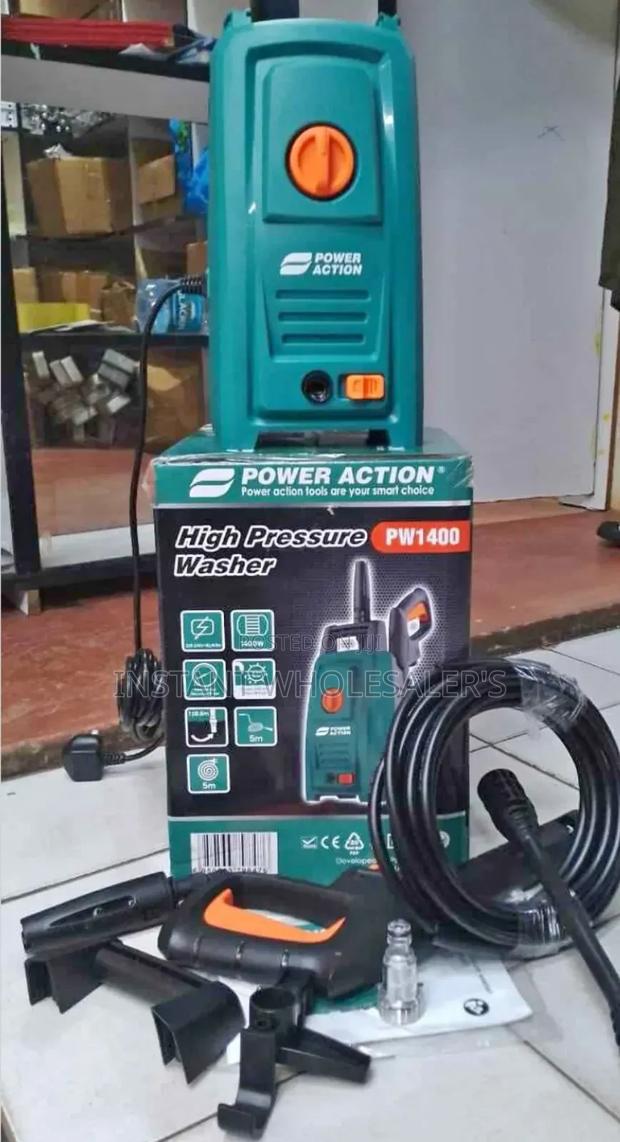 Electric Portable Car Washer Power Action