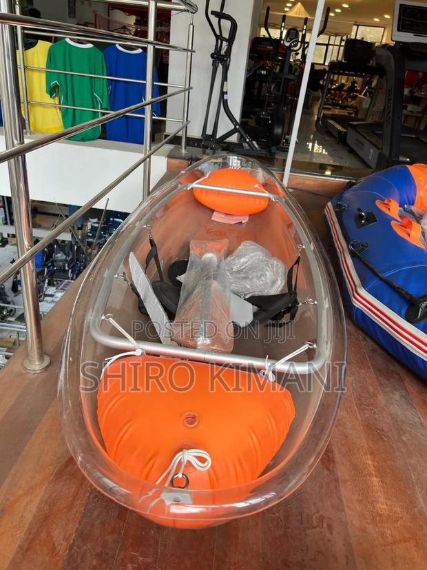 Full Kit Clear Kayak - All Accessories