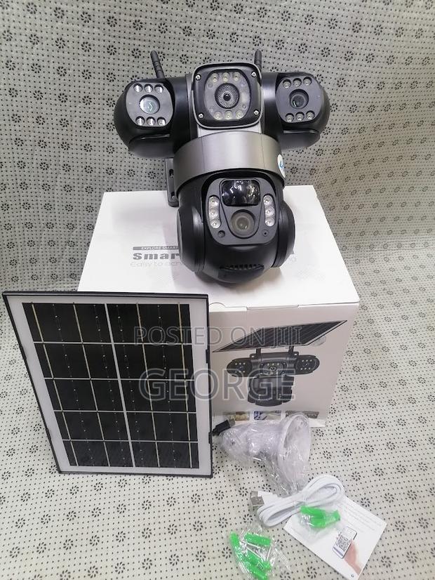 Home Security V380 4g Simcard Triple Lens