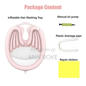 *Inflatable High Quality Washing Basin for Home or Bed.
