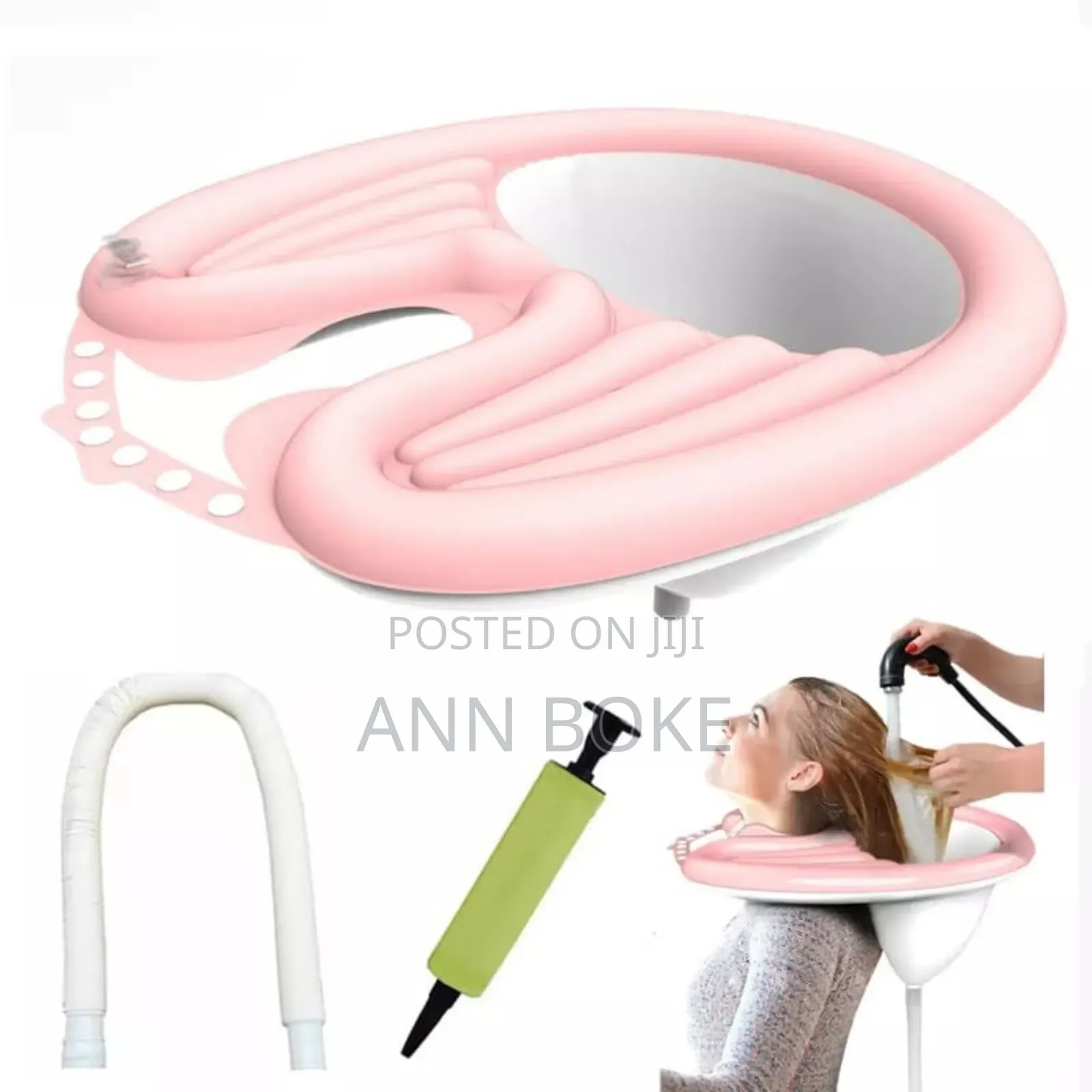 *Inflatable High Quality Washing Basin for Home or Bed.