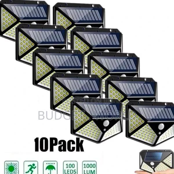 Led Solar Wall Light 4 Sided New- 10 Pcs Set - main view