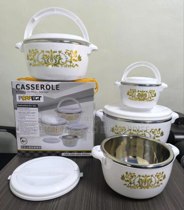 4pc Hotpot Casserole