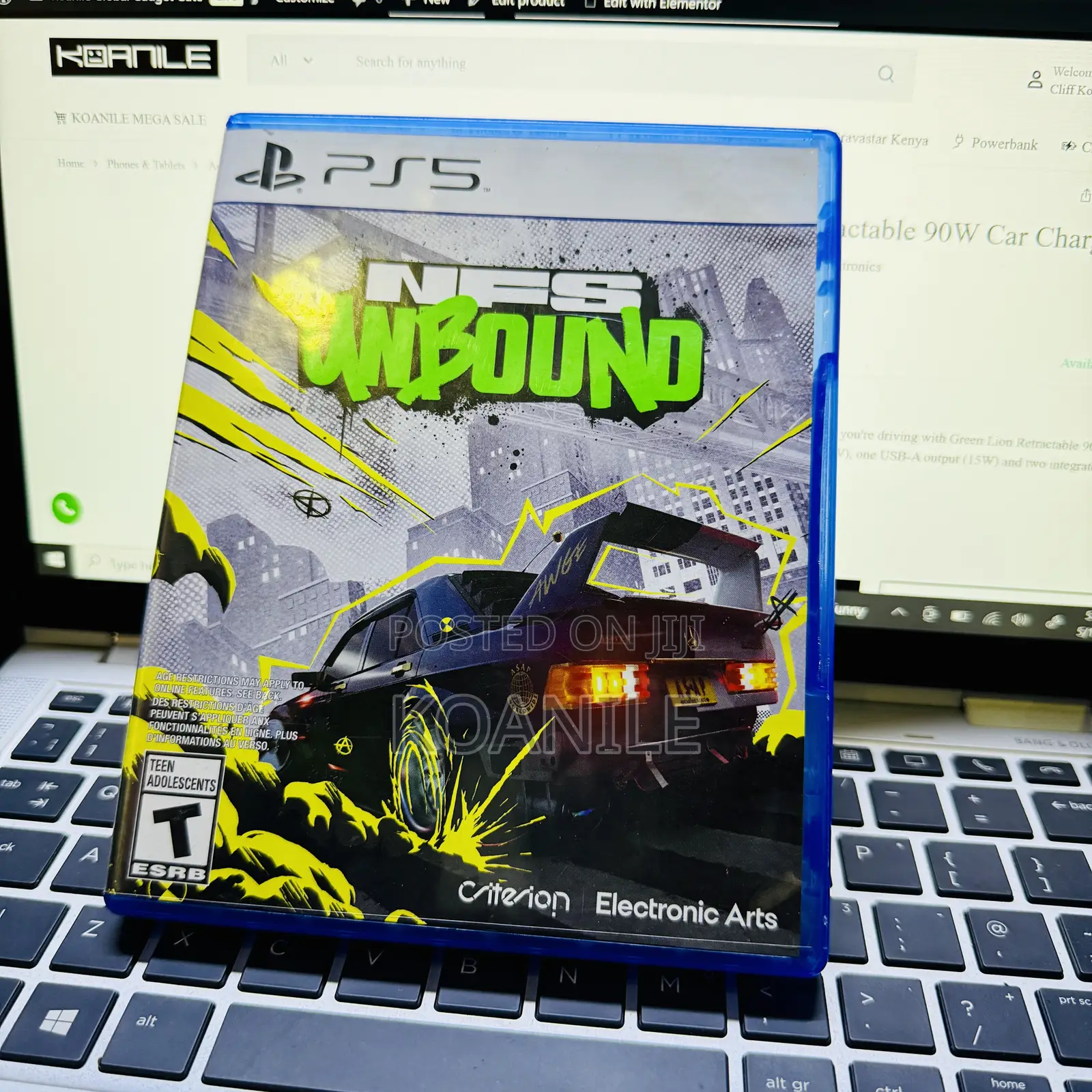 Ps5 NFS Unbound (Used)