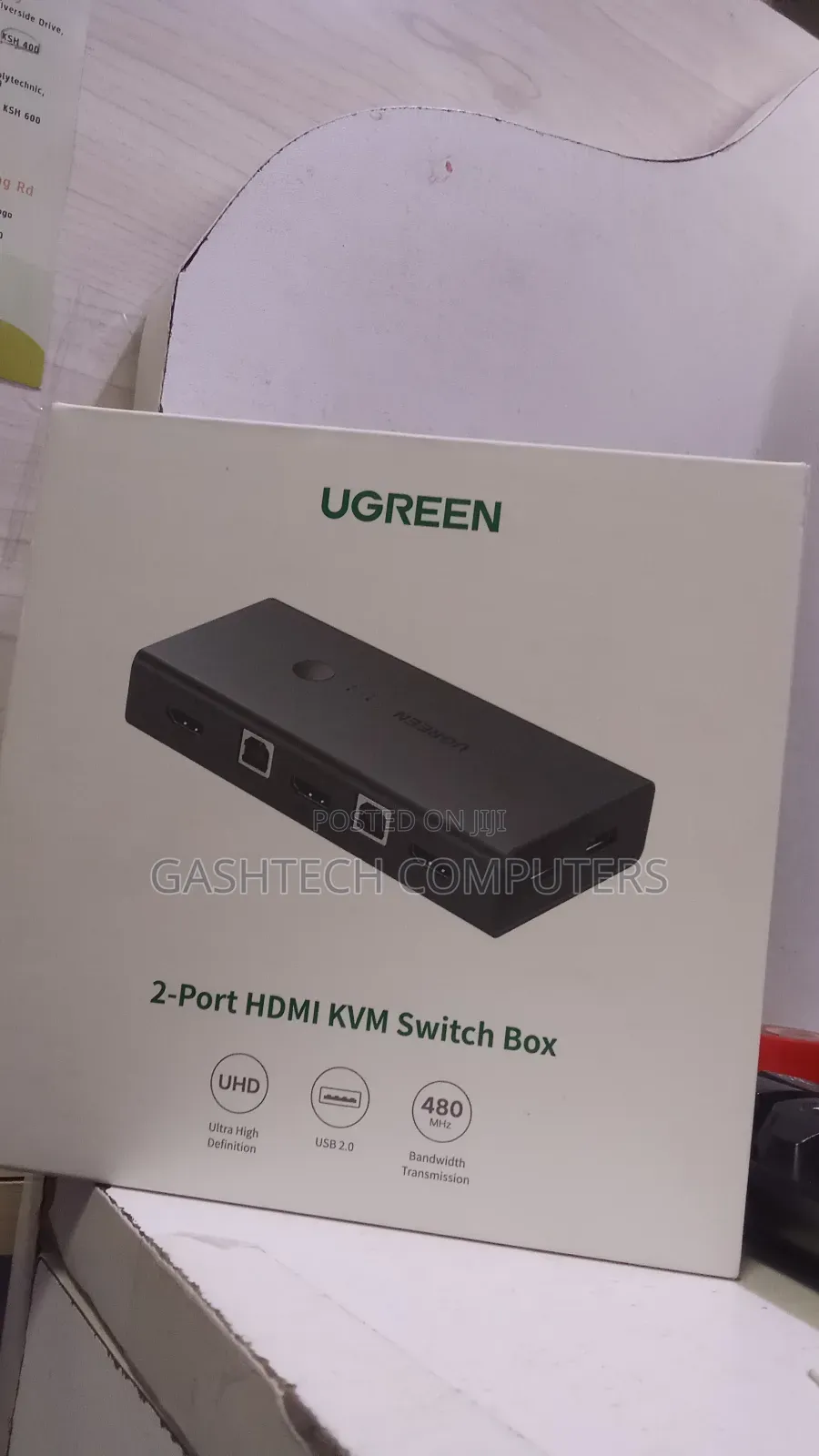 Cm 200 Ugreen Hdmi Switch Box KVM Switching 2 in 1 Out
