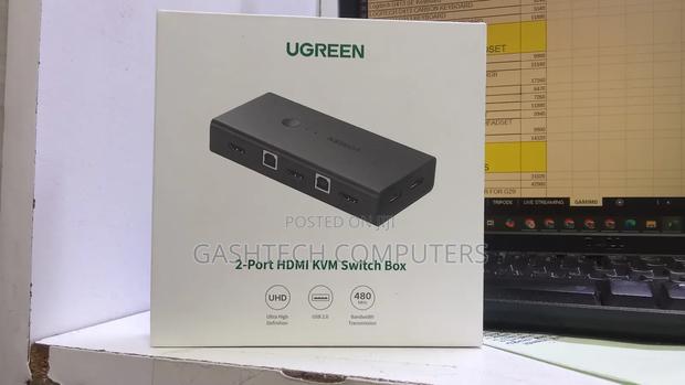 High Quality Ugreen Hdni Switch Box 1 Out 2in KVM Switch - thumbnail 3