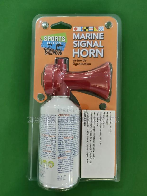 Sports/ Maine/Signal/ Air Horn Net Wt 8.3 Oz (235g)