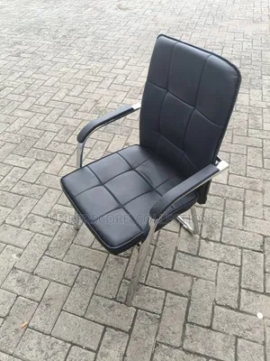 Black Comfy Waiting Chair Restocked