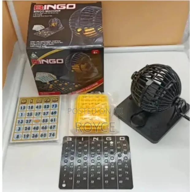 Bingo Machine Game - main view