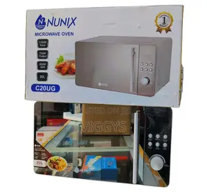 *Nunix Microwave 20l Digital Glass Door With Grill