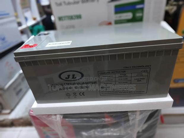 Jl 200ah 12v Deep Cycle Sealed Solar Battery - thumbnail 3