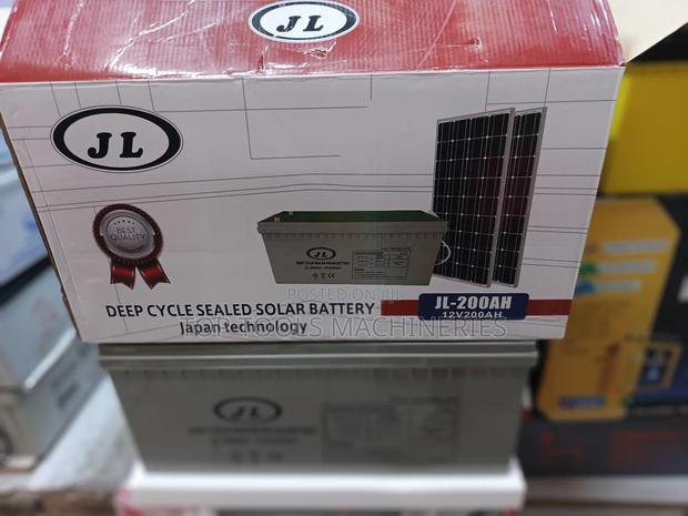 Jl 200ah 12v Deep Cycle Sealed Solar Battery - thumbnail 4