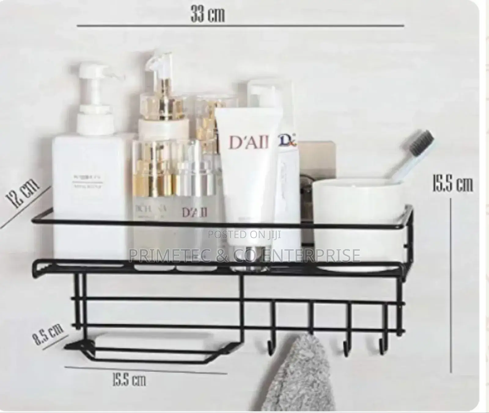 Adhesive Bathroom Racks