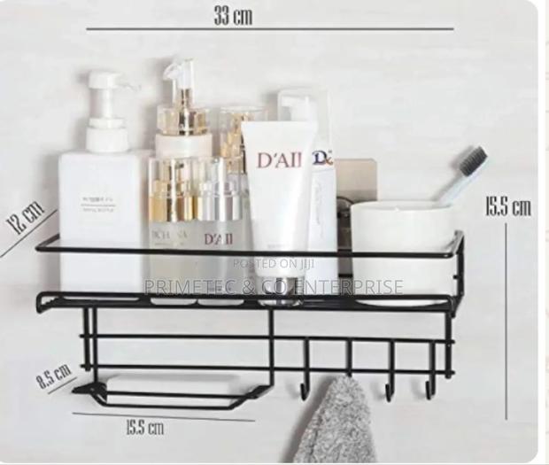 Adhesive Bathroom Racks