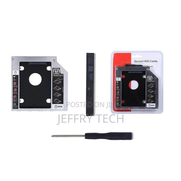 2nd Hard Drive Caddy Ata 2.5" 9.5mm / 12.7mm HDD and SSD