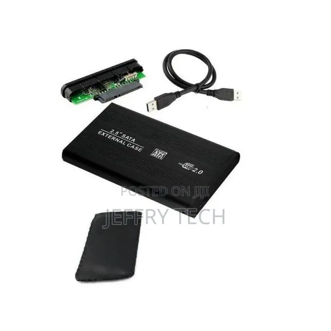 2.5 Inch External Usb 2.0 Enclosure - Bule Aluminum-Alloy