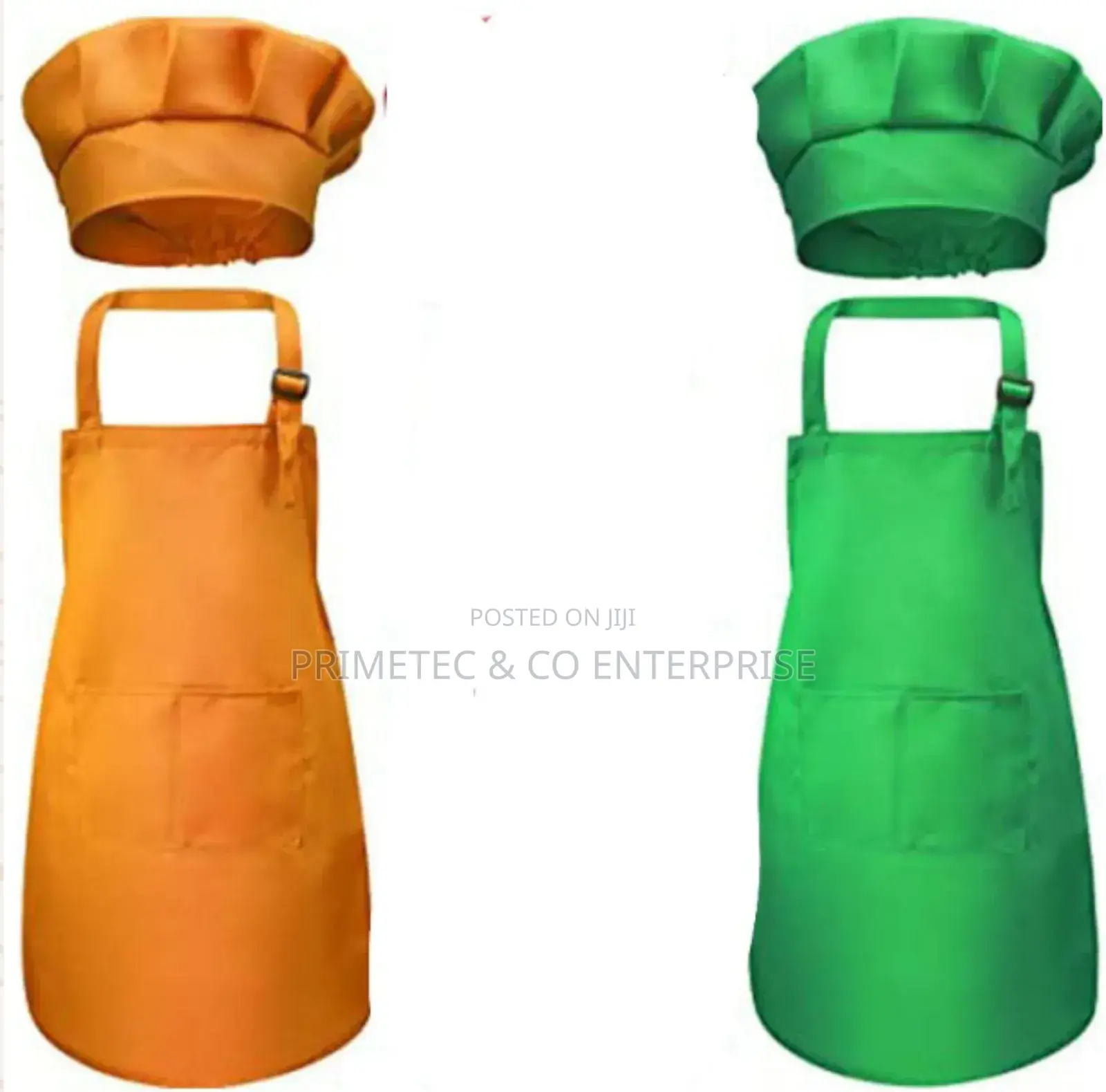 Kids Apron Set With Cap/Hat