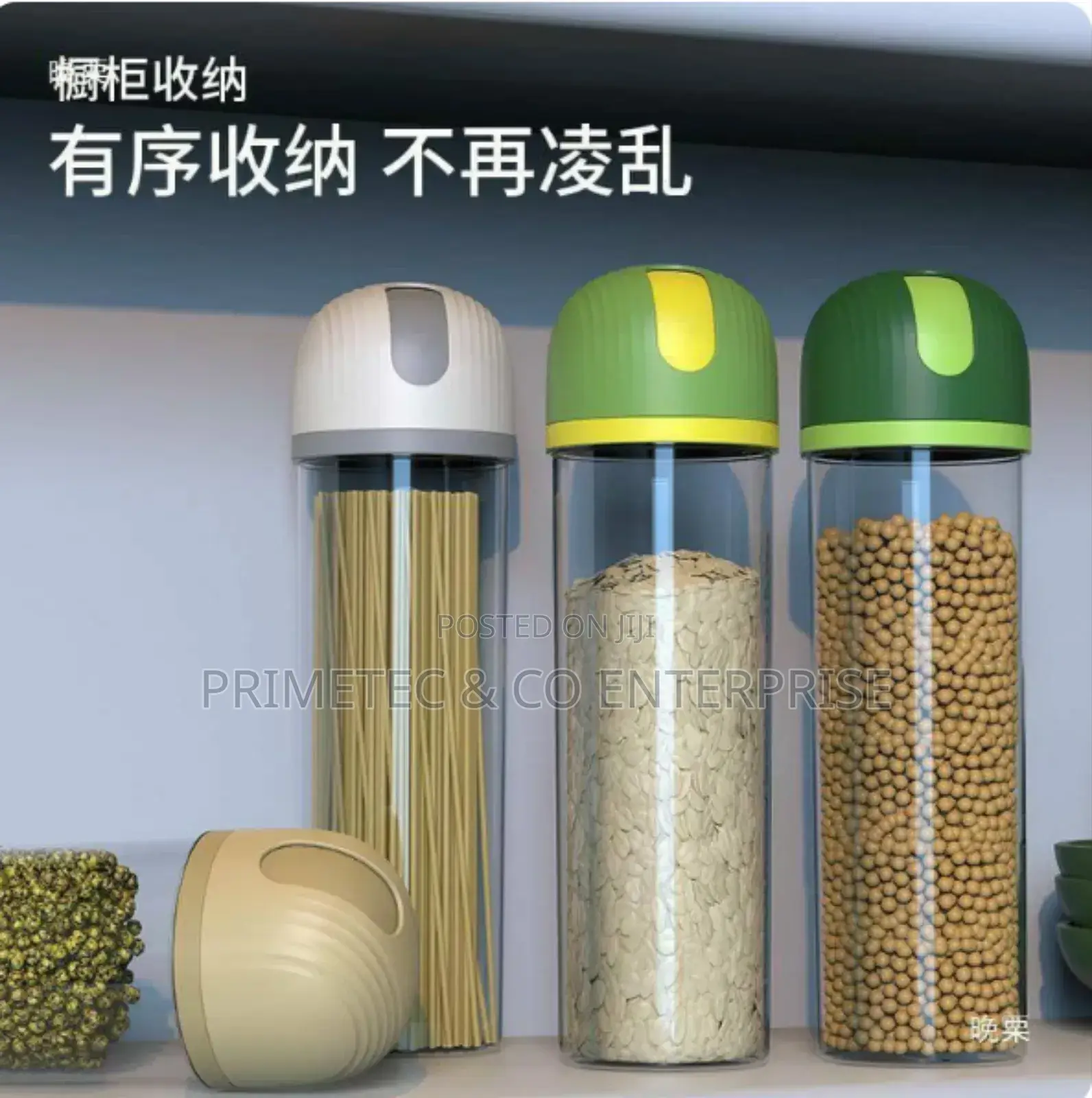 Spaghetti/Cereals Container