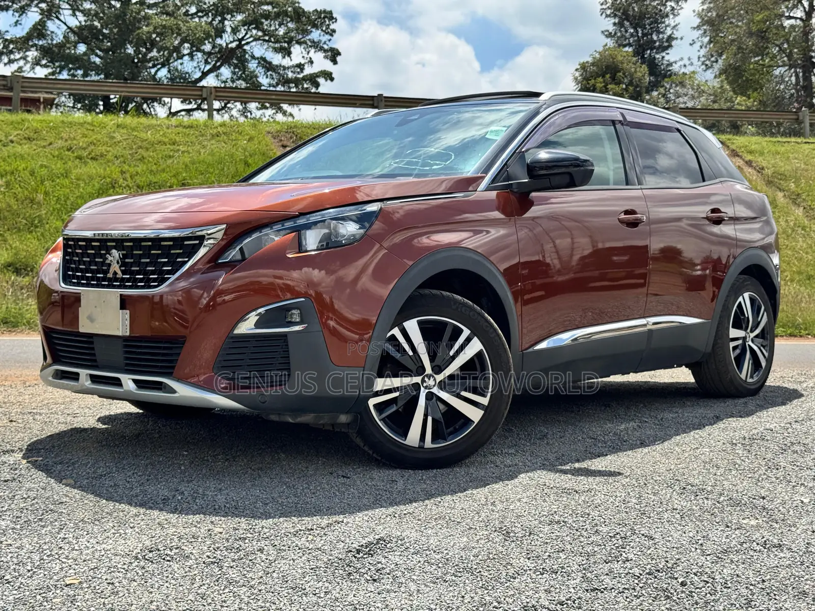 Peugeot 3008 2018 Brown